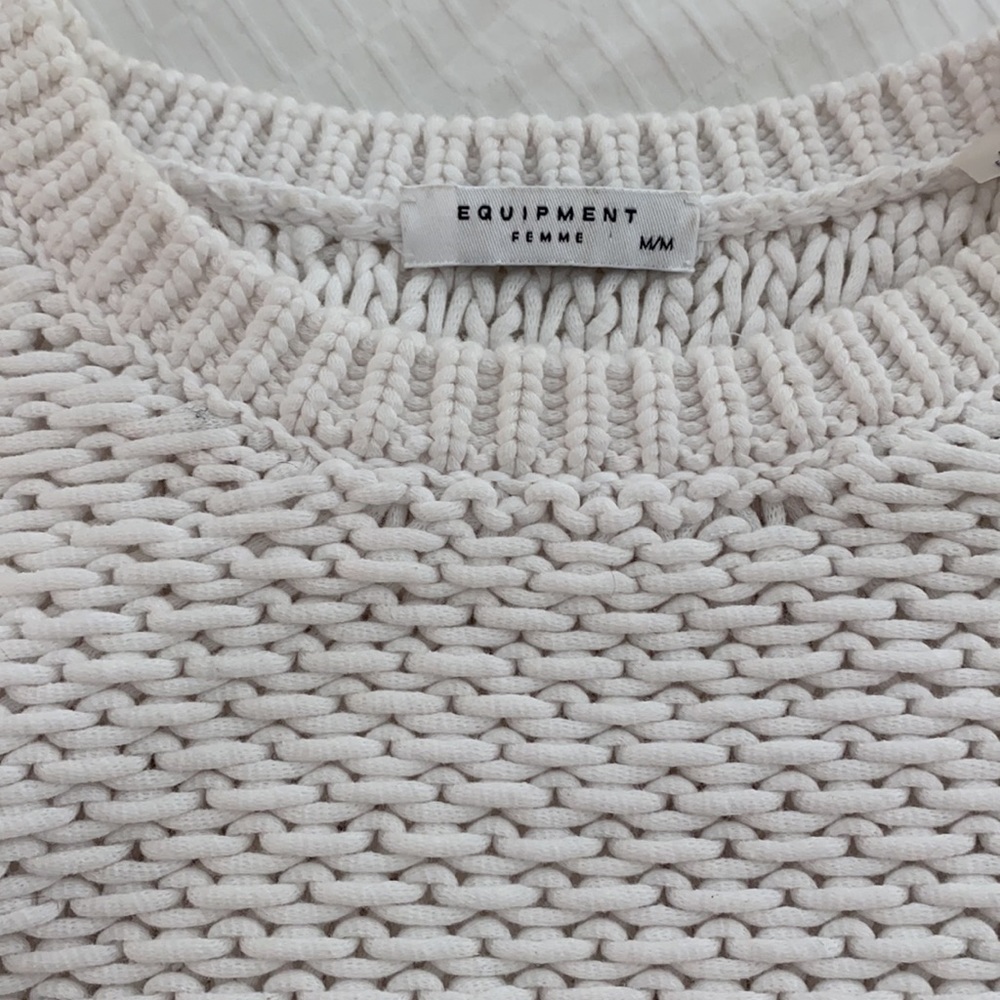 Equipment Sleeveless Sweater - M - Picture 10 of 17